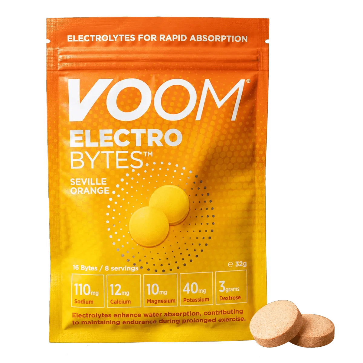 Voom Electro Bytes Anti Cramp Chews (110mg natrium) | trrail.com