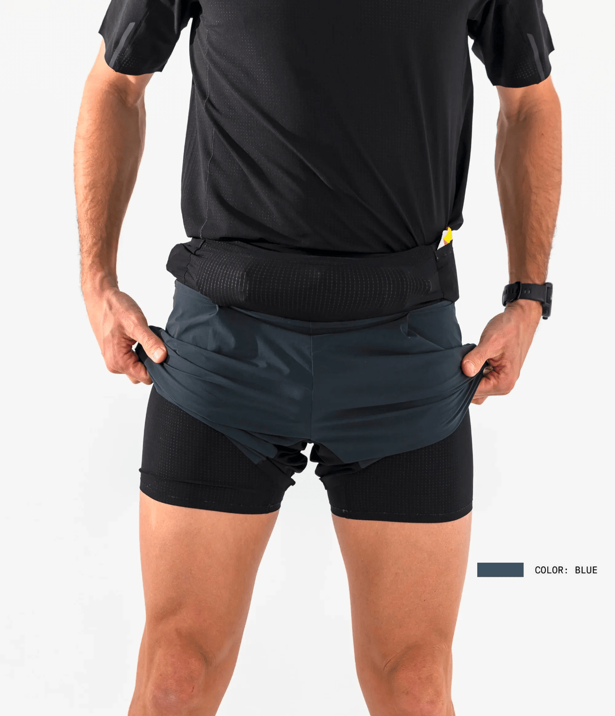 Wise Sherpa Race Shorts 2-in-1 Heren | trrail.com
