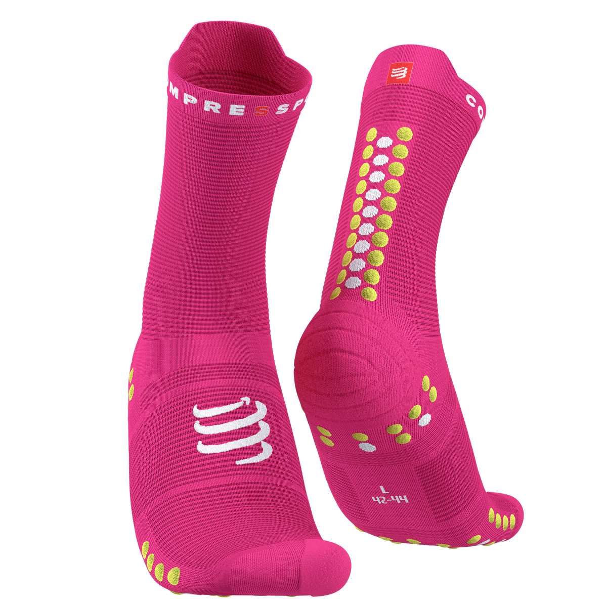 Compressport | Pro Racing Socks Run V4.0 High | Hardloopsokken | trrail.com