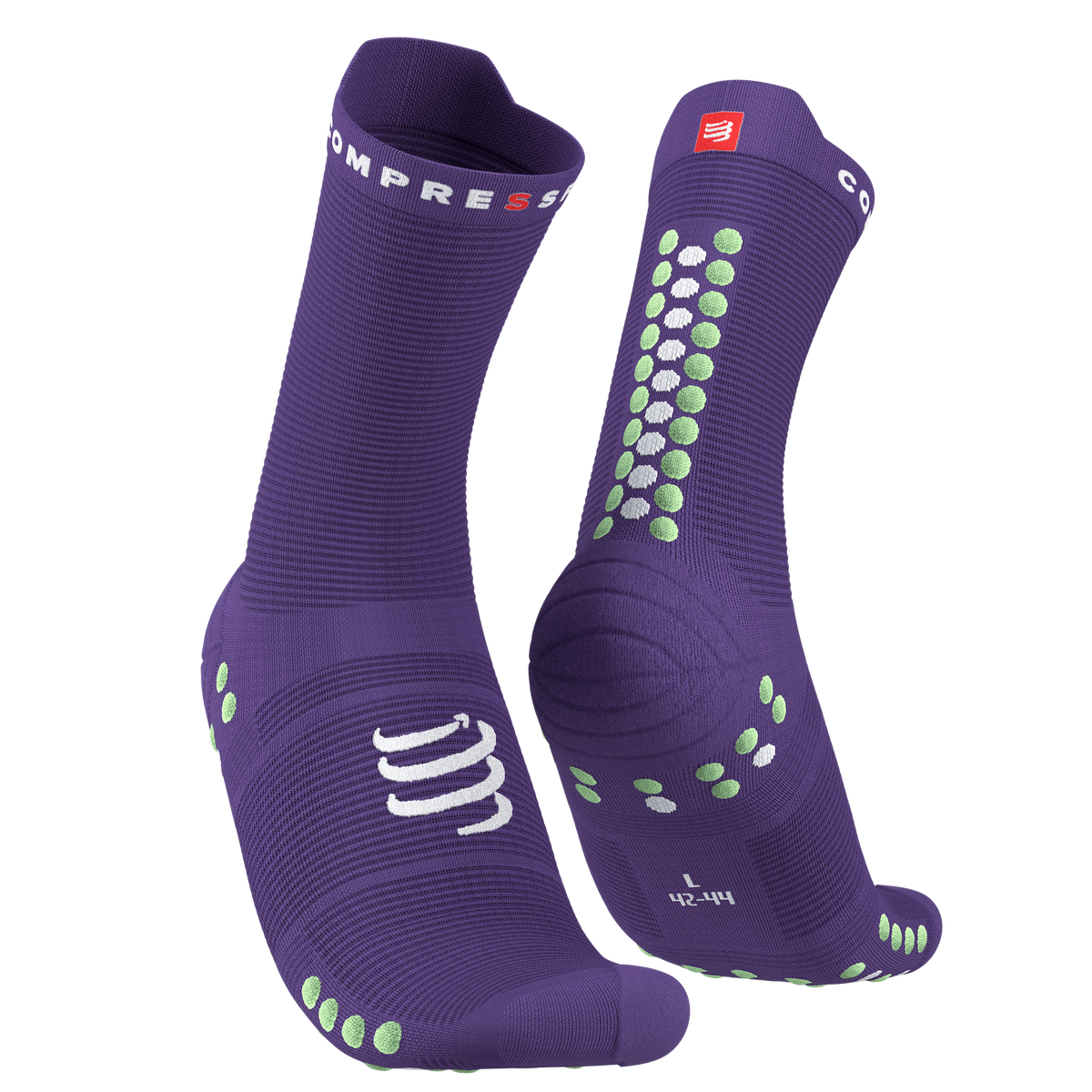 Compressport | Pro Racing Socks Run V4.0 High | Hardloopsokken | trrail.com